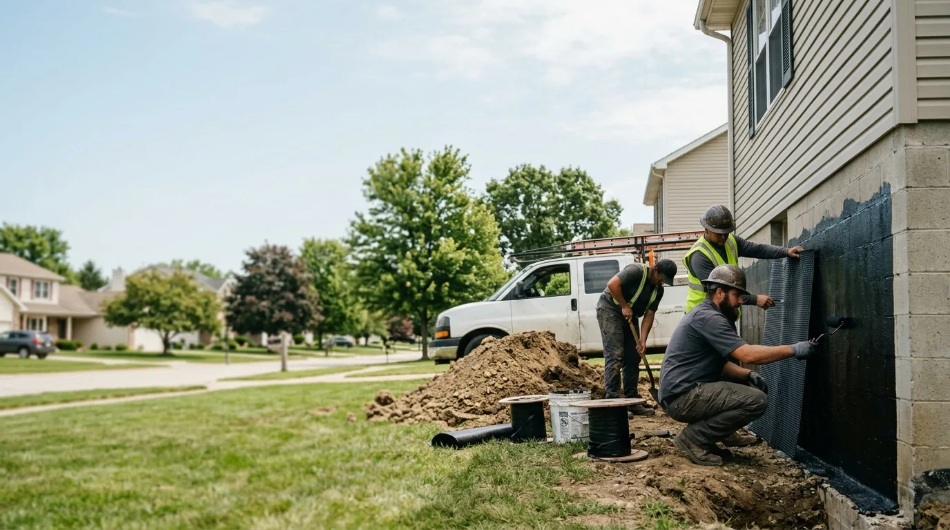 Basement Waterproofing in Bluffs, IL near me